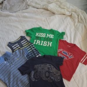 Boys shirts bundle size 2T